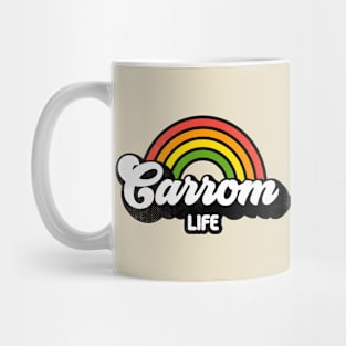 Groovy Rainbow Carrom Life Mug